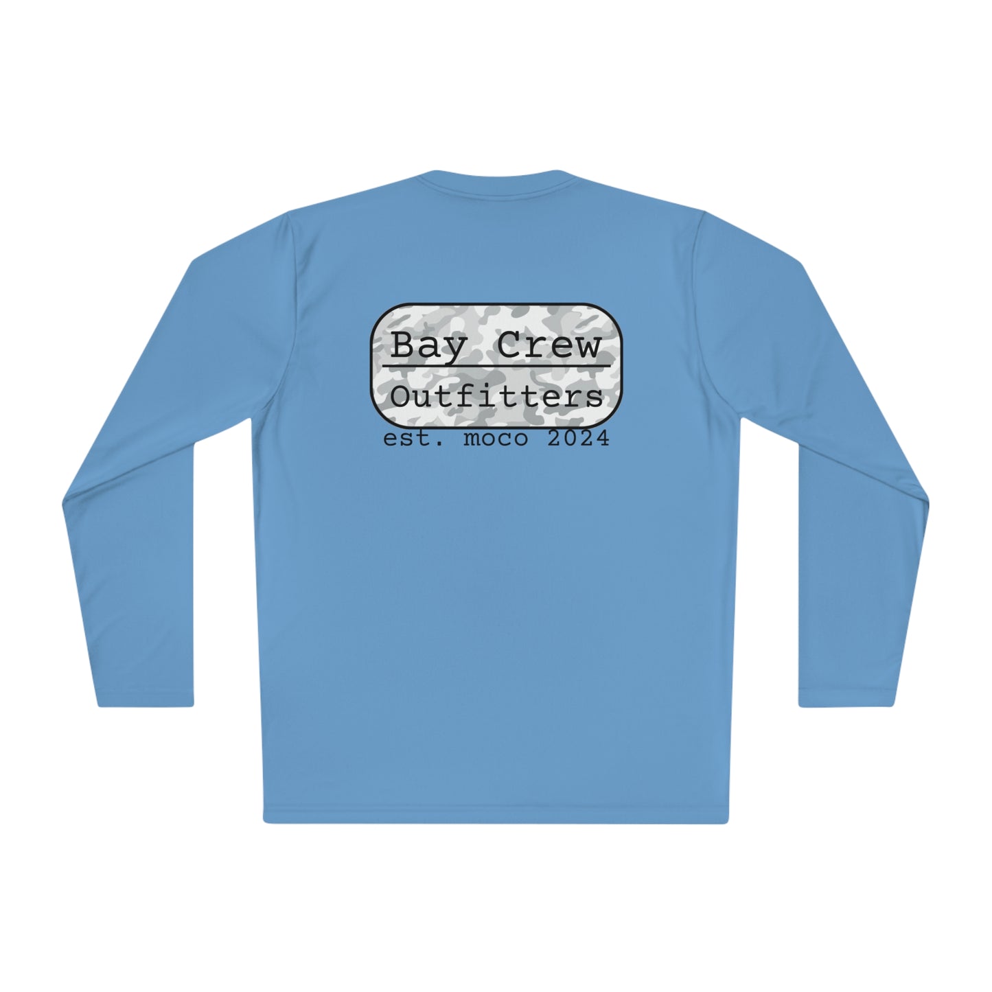 Light Blue Long Sleeve Bay Crew Shirt