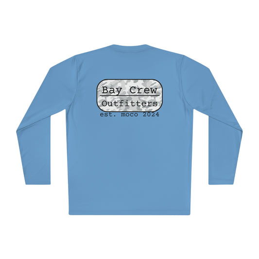 Light Blue Long Sleeve Bay Crew Shirt